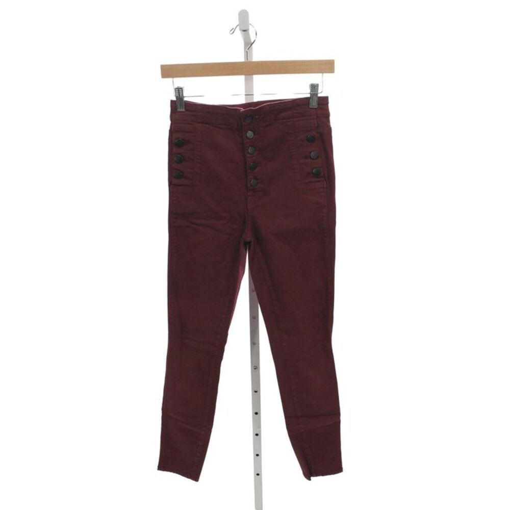 J Brand Women Skinny High Rise Red Jeans Size 26
